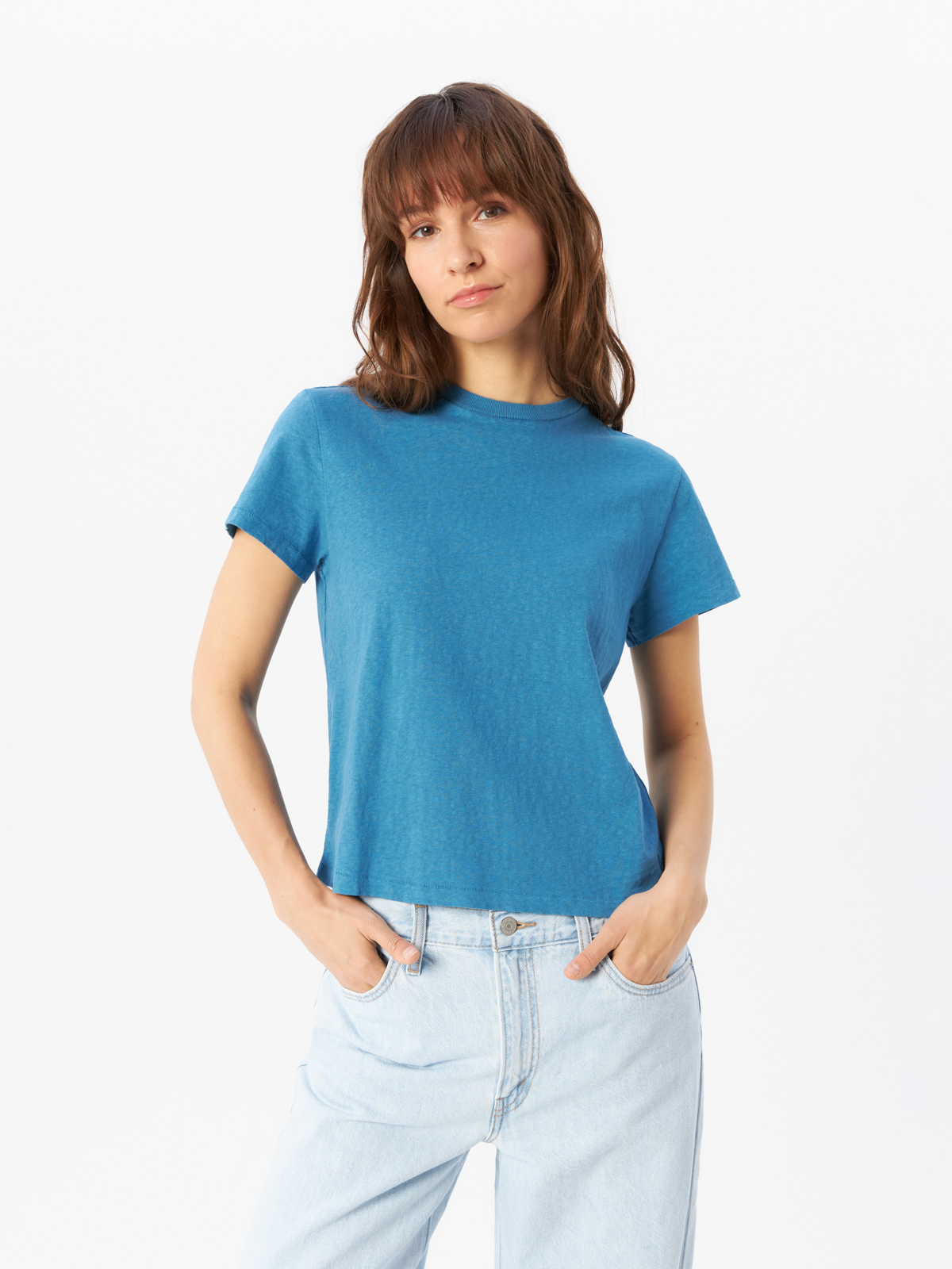 

Футболка женская Levi's A1712-0024 голубая M, Голубой, A1712