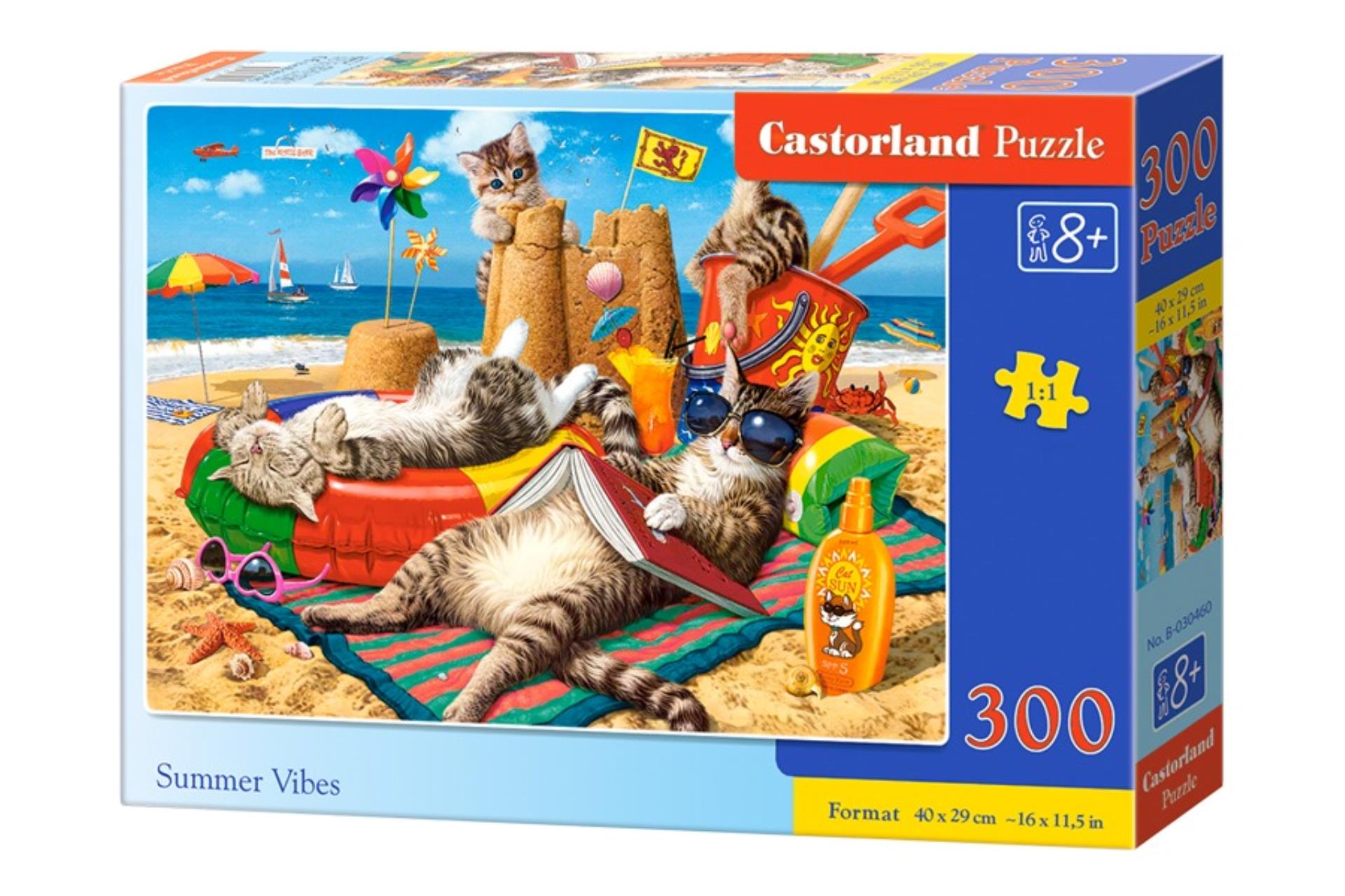 Пазл Castorland Летняя атмосфера, Puzzle-300, 2004724 картридж струйный canon pfi 110 bk 2364c001 160мл для canon tx 2000 3000 4000