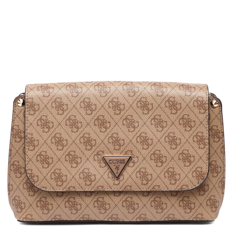 

Сумка женская Guess HWSG8778200 темно-бежевая, Бежевый, HWSG8778200