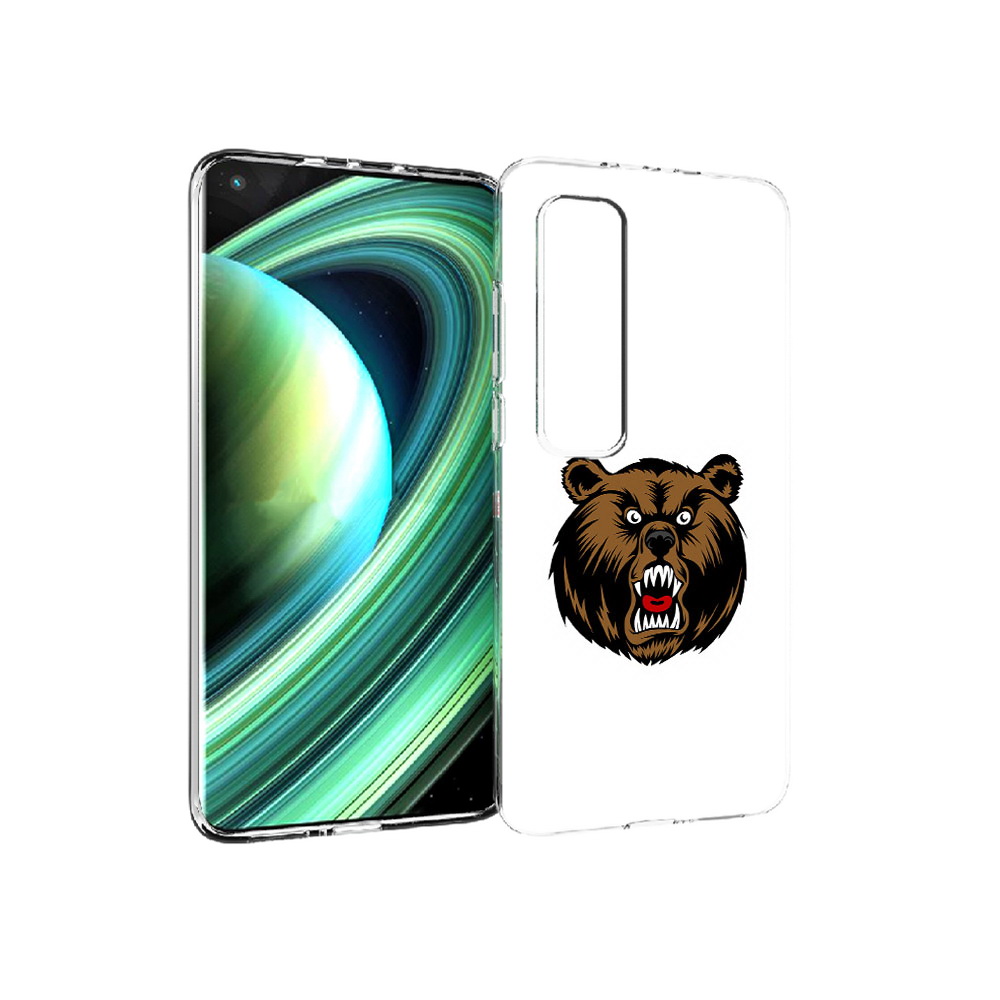 

Чехол MyPads Tocco для Xiaomi Mi 10 Ultra бурый (PT156404.264.253), Прозрачный, Tocco