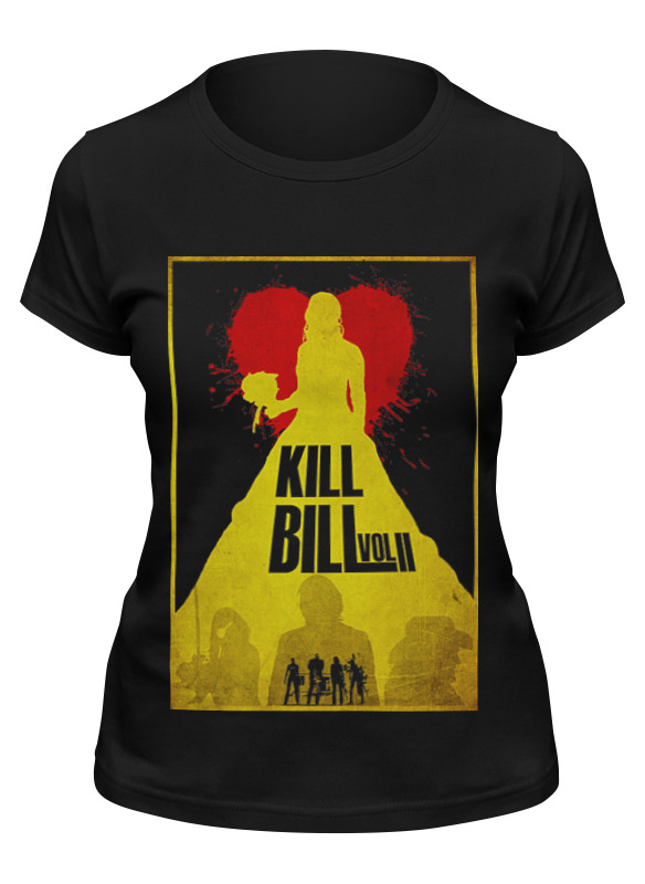

Футболка женская Printio Kill bill 2 черная L, Черный, Kill bill 2