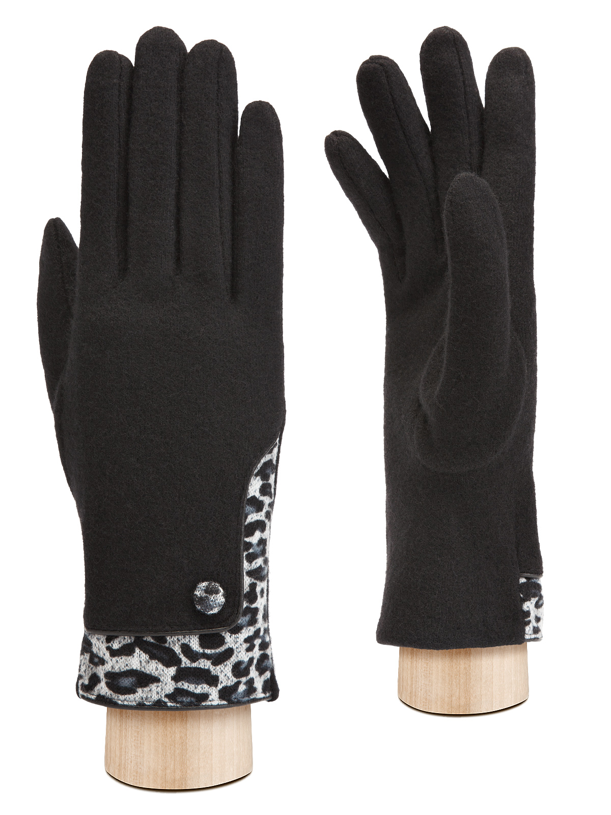 

Перчатки женские Labbra LB-PH-25 черные р. 6,5, Черный, LB-PH-25