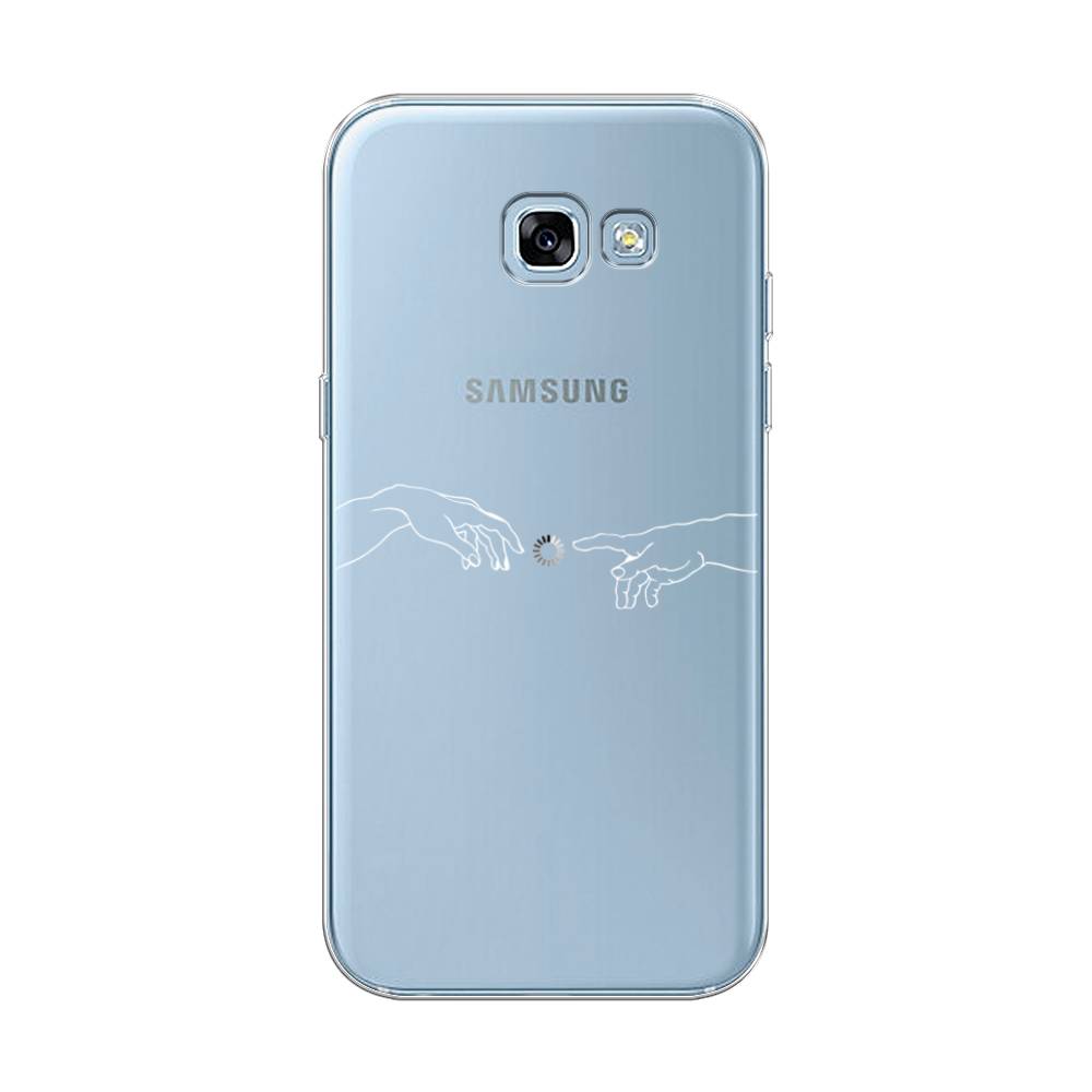

Чехол Awog на Samsung Galaxy A5 2017 / Самсунг A5 2017 "Загрузка творения", Белый;серый;прозрачный, 20650-10