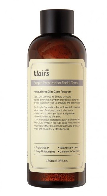 Увлажняющий тонер Klairs Supple Preparation Facial Toner, 180 мл