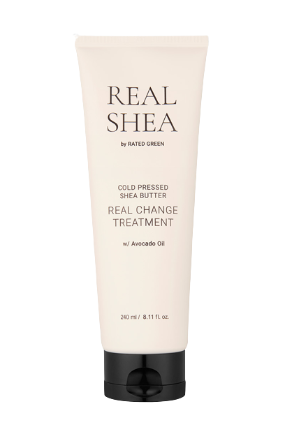 

Маска Rated Green Real Shea питательная для волос с маслом ши холодного отжима, 240 мл