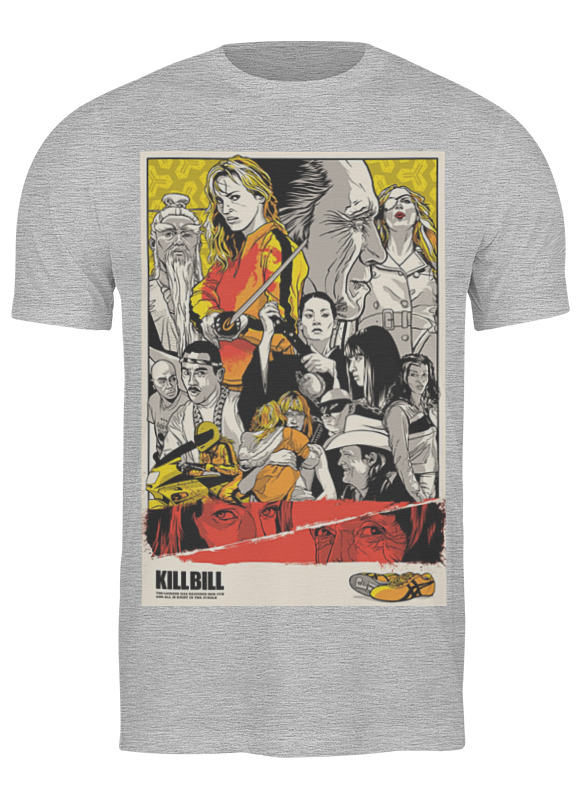 

Футболка мужская Printio Kill bill серая L, Серый, Kill bill