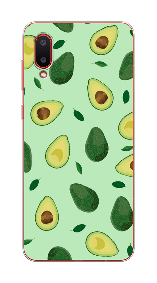 

Чехол на Samsung Galaxy A02 "Blue avocado", Коричневый;зеленый, 2102550-1