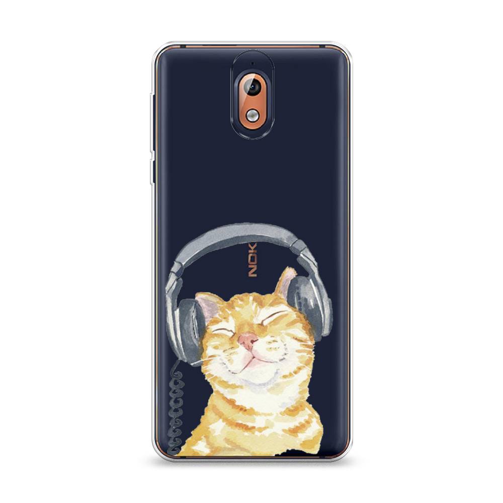 

Чехол Awog "Кот меломан" для Nokia 3.1