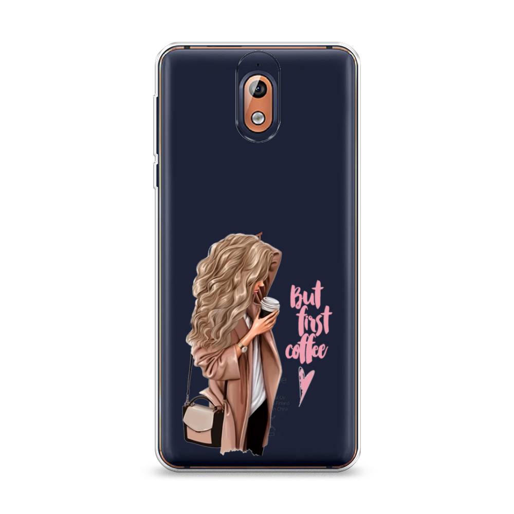 

Чехол Awog "Девушка с кофе" для Nokia 3.1