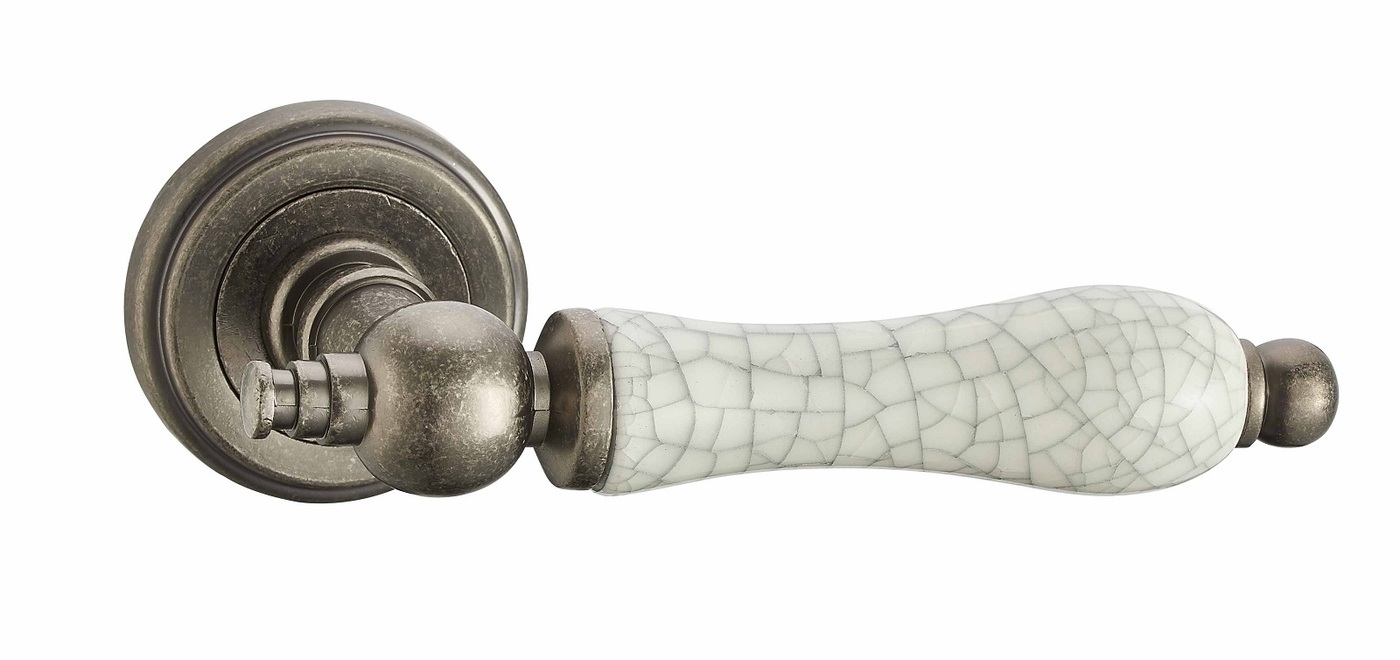 Ручка дверная Vantage V30AS/ZR состаренная бронза/состаренная керамика