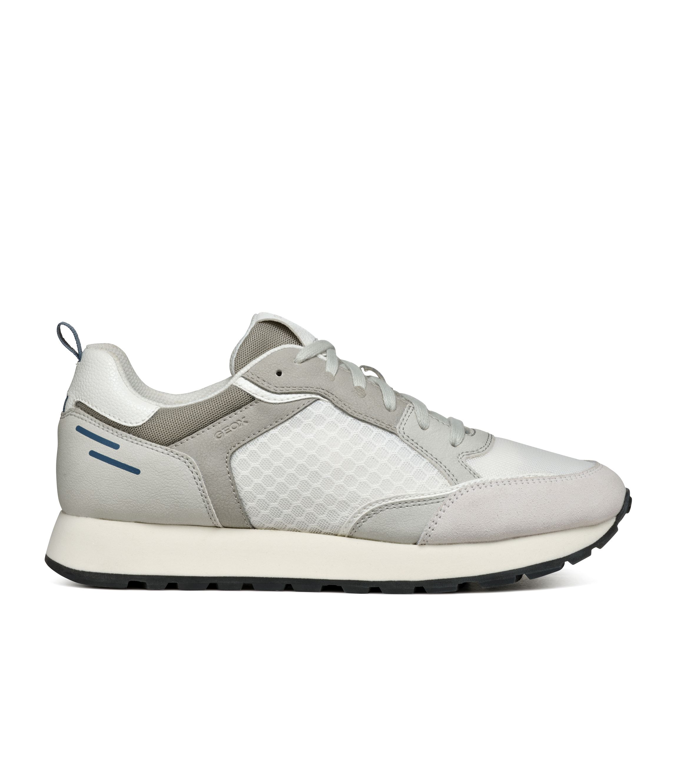 

Кроссовки мужские GEOX U Partenio U45GAA014EKC0856 серые 40 EU, Серый, U Partenio