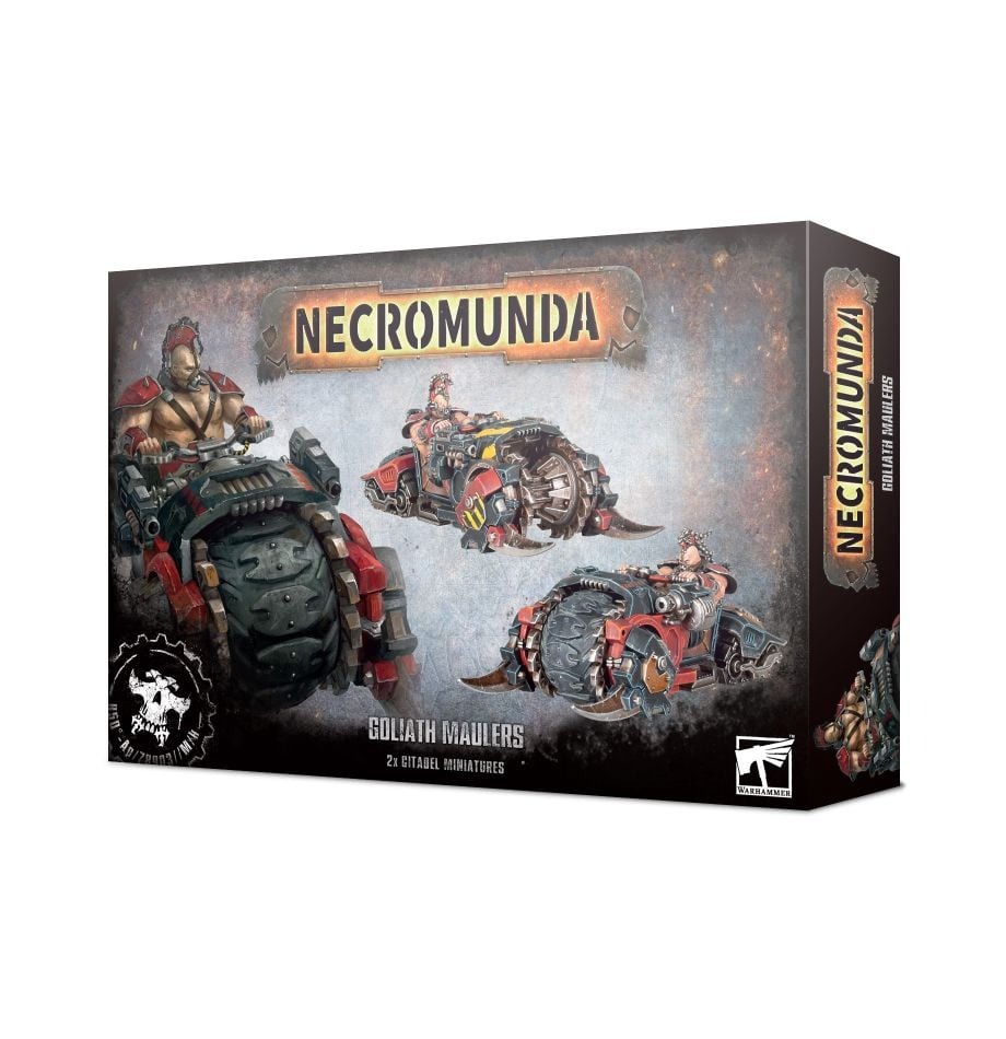 Миниатюры для игры Games Workshop Warhammer Necromunda: Goliath Maulers 301-07