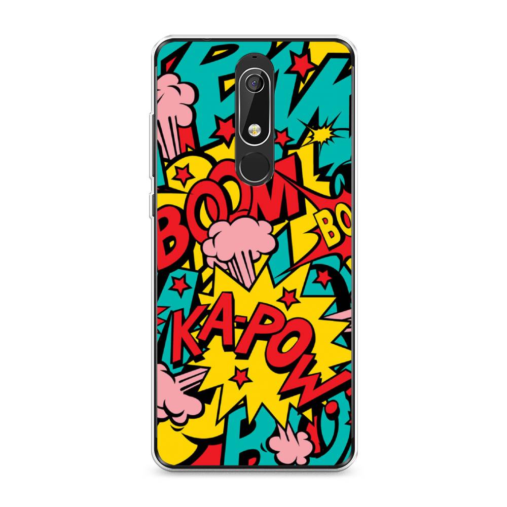 

Чехол Awog "Постер pop art" для Nokia 5.1, 121750-9