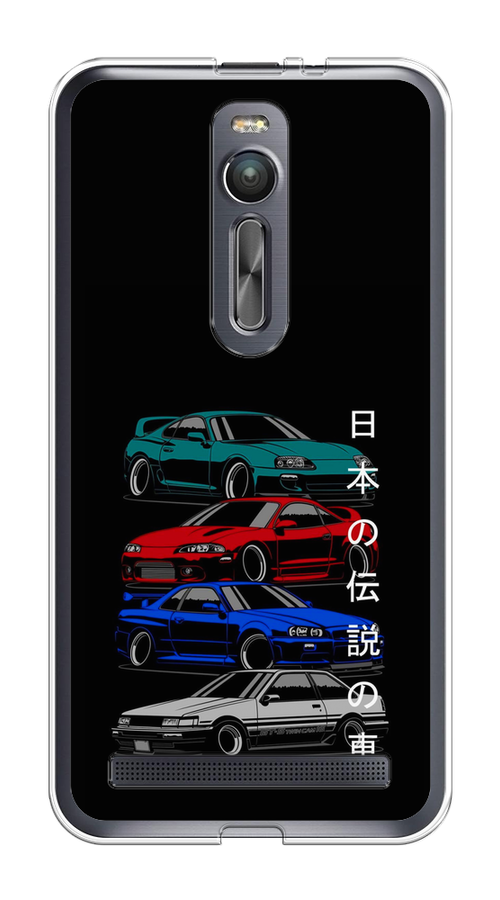 

Чехол Awog на Asus Zenfone 2 ZE550ML/ZE551ML "JDM Legend cars", Зеленый;красный;синий, 40550-5