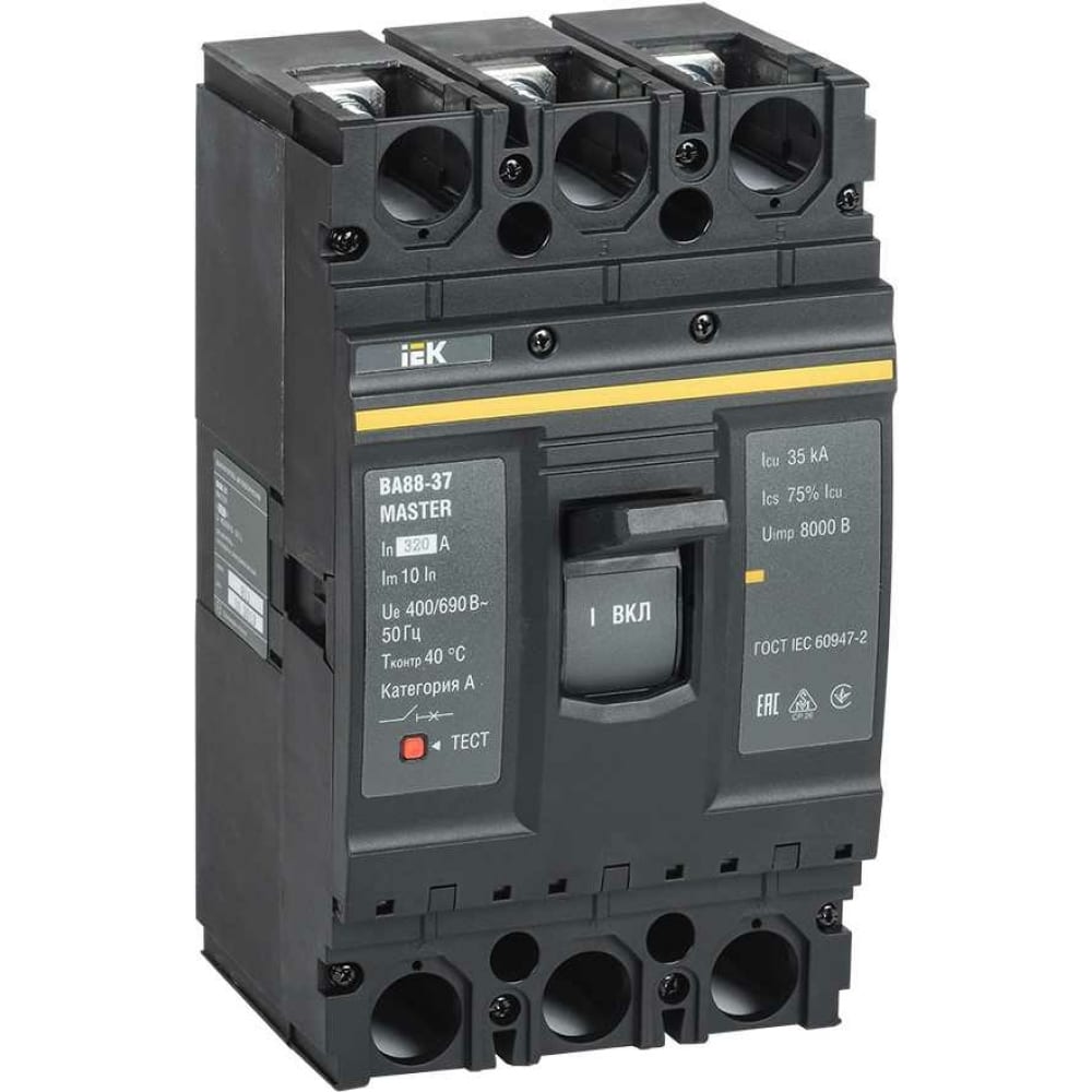 

IEK Выкл. авт. ВА88-37 3Р 320А 35кА MASTER SVA40-3-0320-02