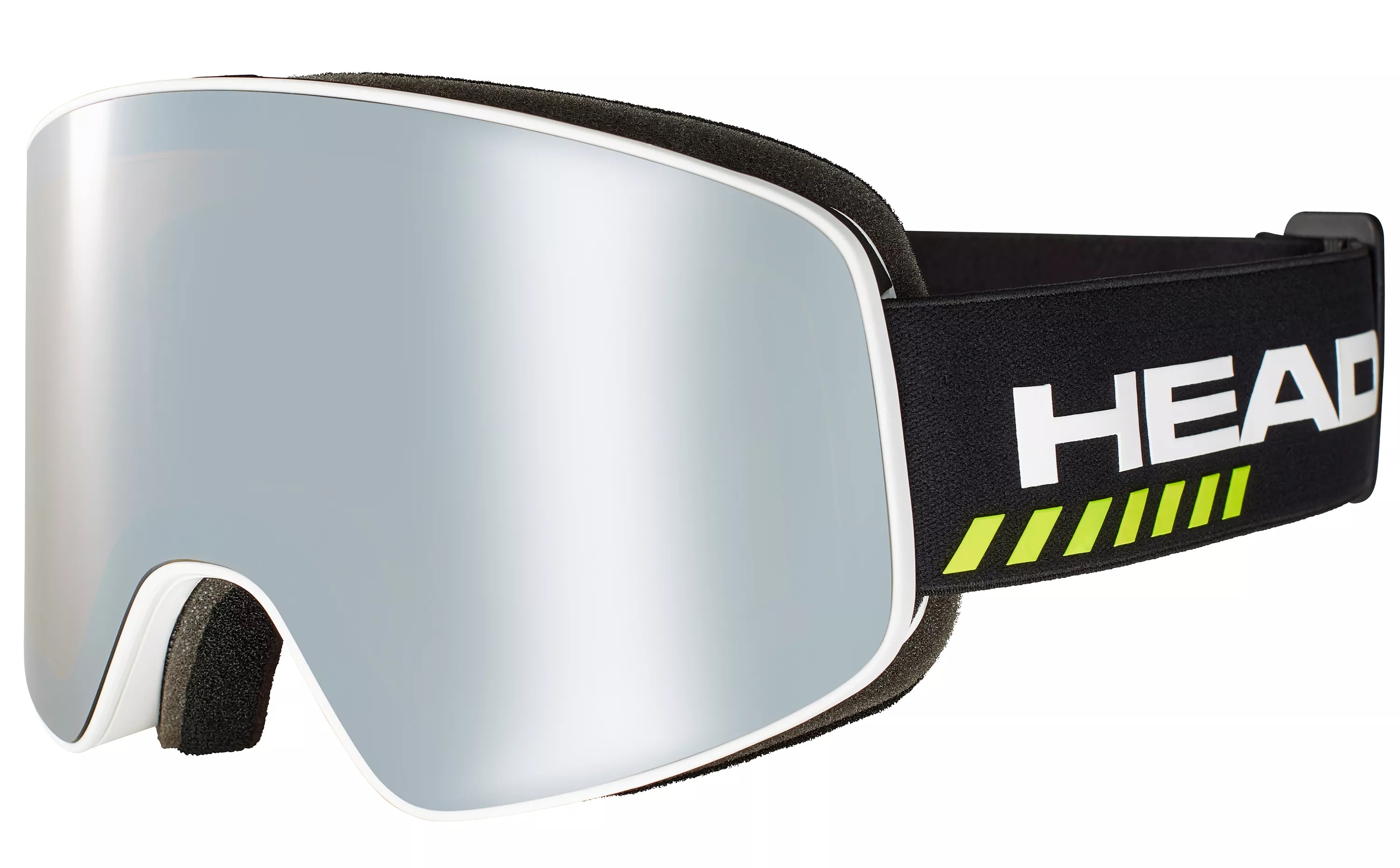 фото Очки горнолыжные head 2022-23 horizon race dh white/black/silver-brown