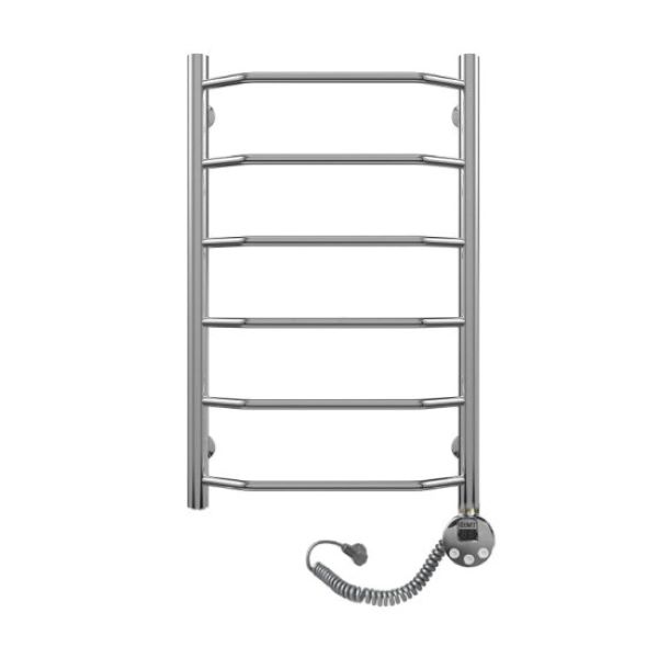 

Полотенцесушитель электрический Domoterm Лаура П6 500х600 ER, Серебристый