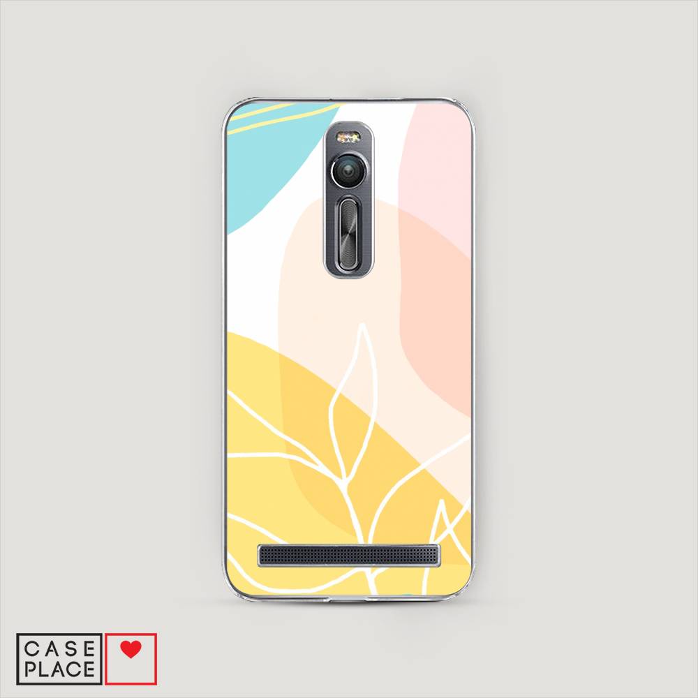 

Чехол Awog на Asus Zenfone 2 ZE550ML/ZE551ML "Летнее настроение", Желтый;голубой;розовый, 40550-10