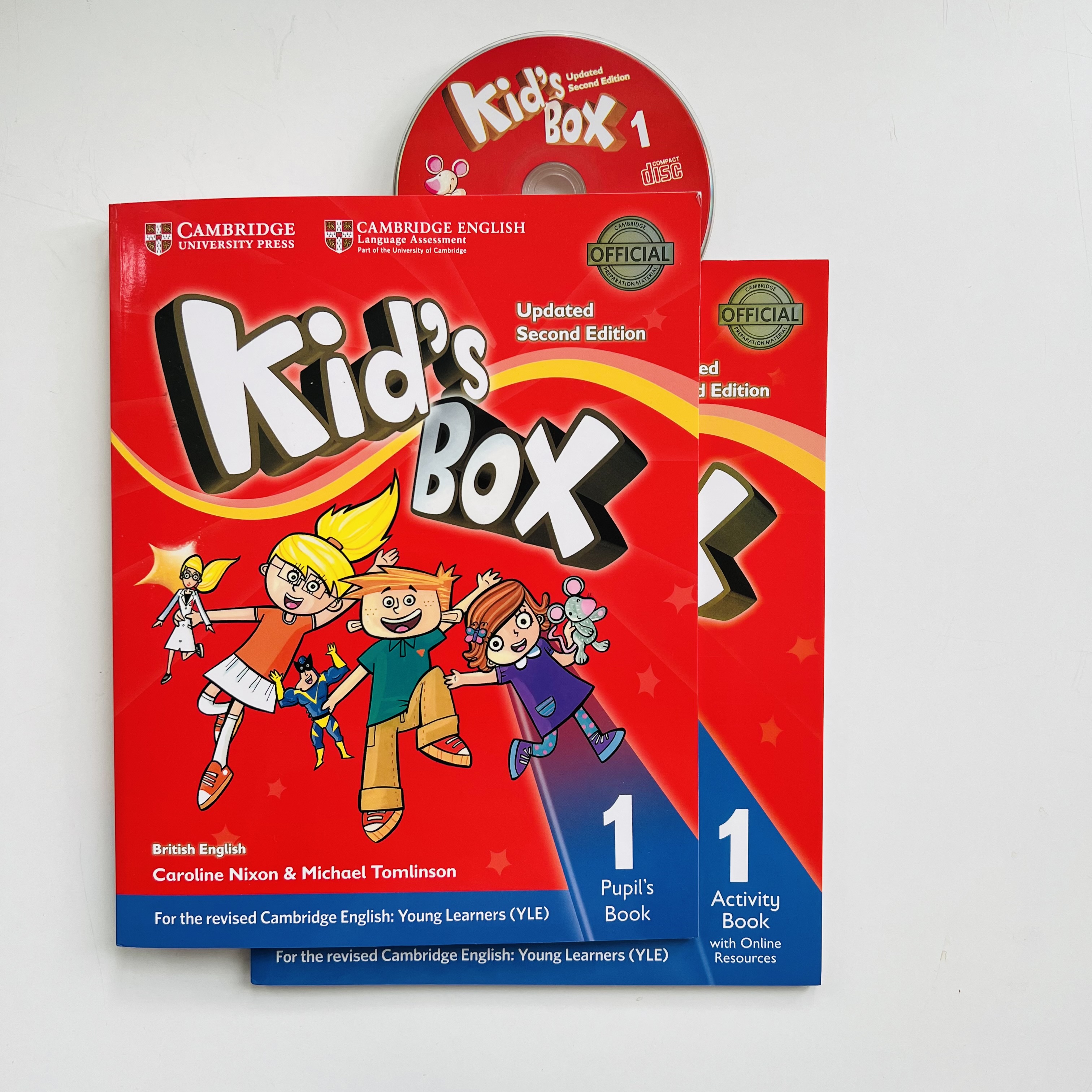 

Kids Box 1 - Pupils Book+Activity Book+CD Updated 2 Edition, 55