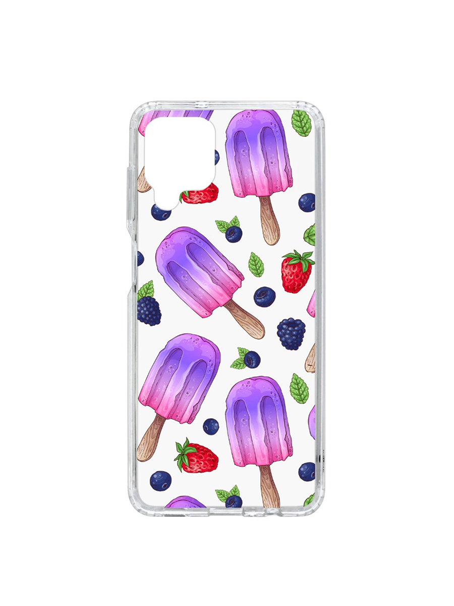 Чехол на Samsung Galaxy A12 Kruche Print Ice Cream