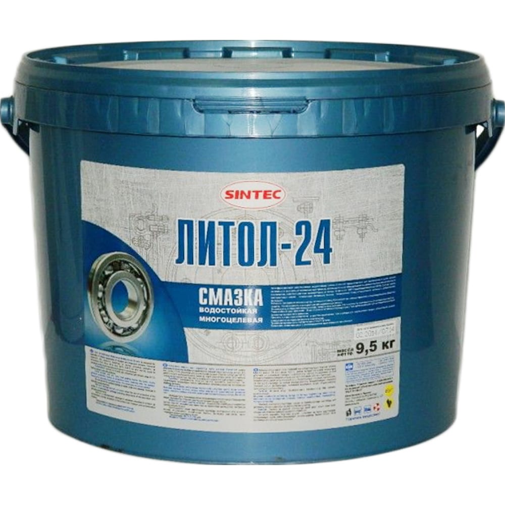 

Sintec Смазка Литол-24 9,5кг 99000