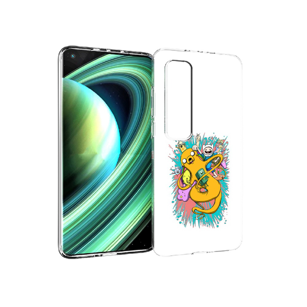 

Чехол MyPads Tocco для Xiaomi Mi 10 Ultra время приключений рисунок (PT156404.264.276), Прозрачный, Tocco