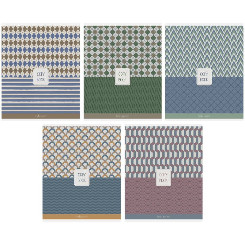 

Тетрадь ArtSpace 48 листов, А5, клетка, "Узоры, Best pattern", эконом