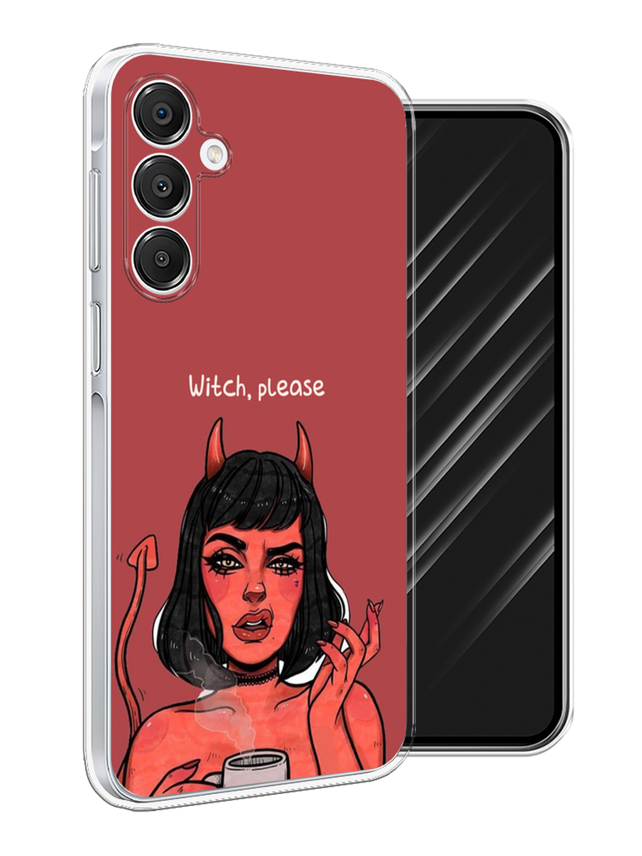 

Чехол Awog на Samsung Galaxy A16 "Evil Girl", Бордовый;черный, 2110250-1
