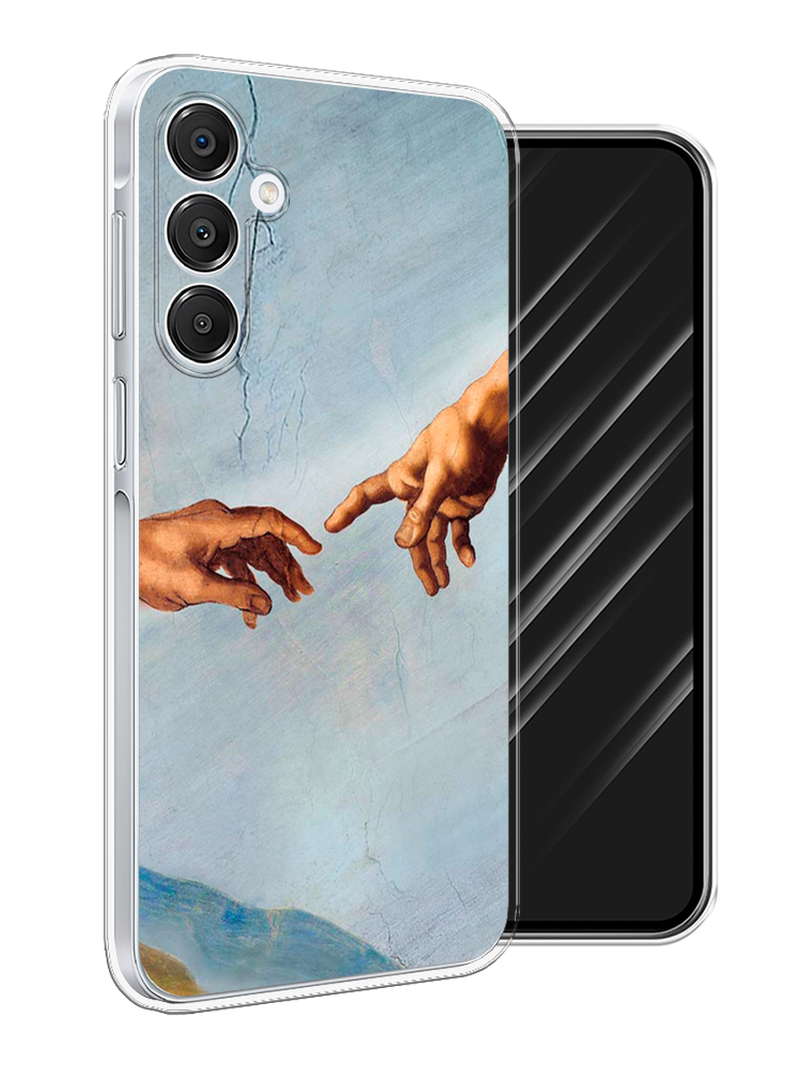 

Чехол Awog на Samsung Galaxy A16 "Сотворение Адама", Голубой;коричневый;серый, 2110250-1