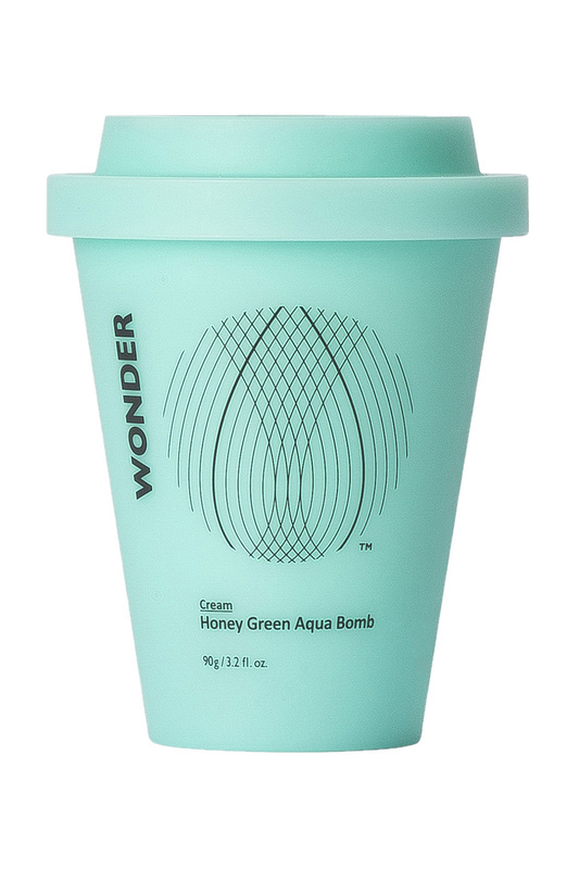 Крем для лица HaruHaru WONDER Honey Green Aqua Bomb Интенсивно увлажняющий, 90 г