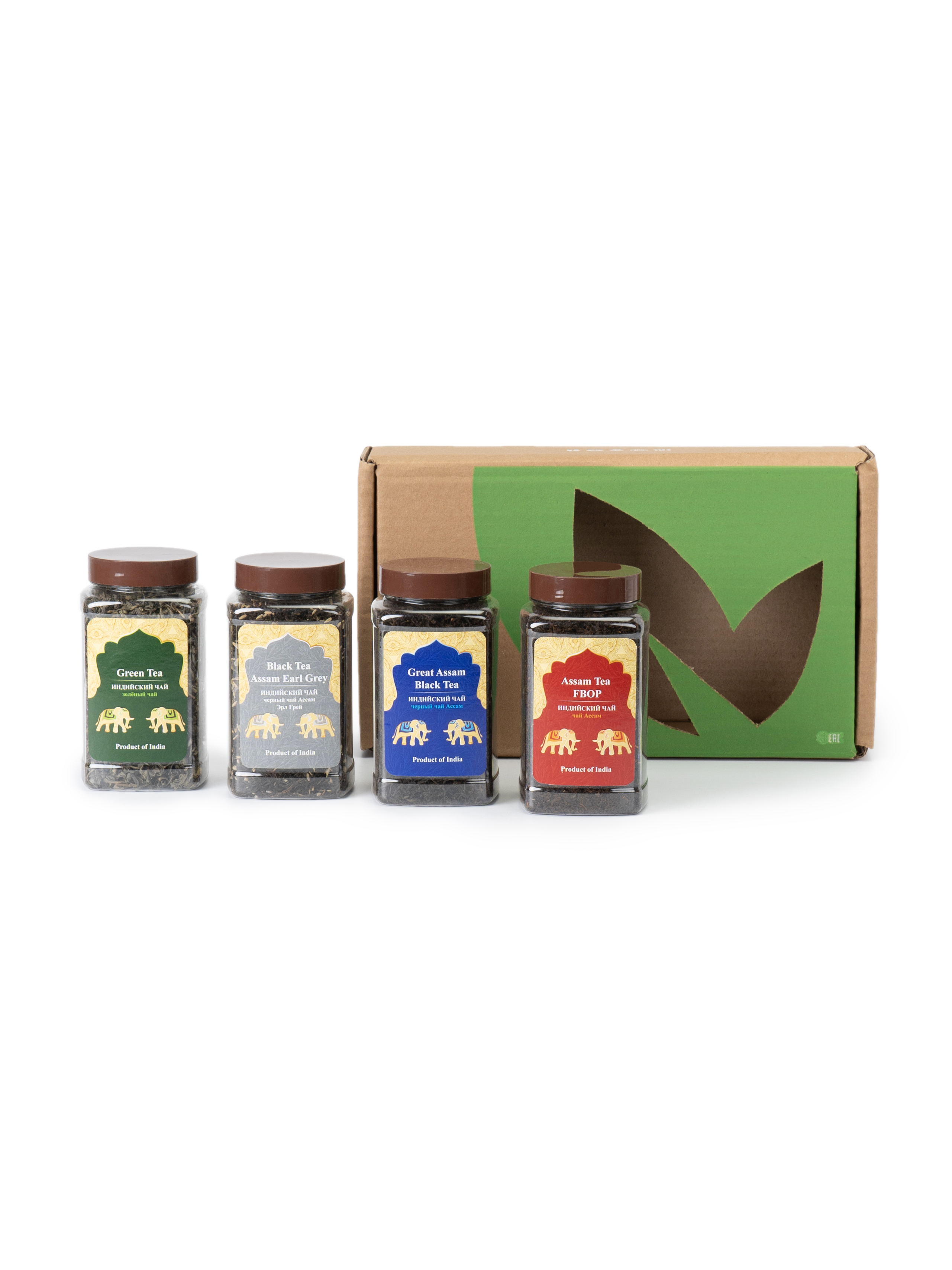 Чайный набор Чайный лист 4 шт по 225 г 1599₽