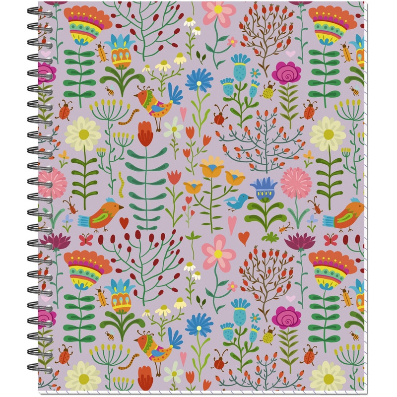 

Тетрадь общая в клетку Полином Floral Medow 3002-60, 60 л., 1 шт.