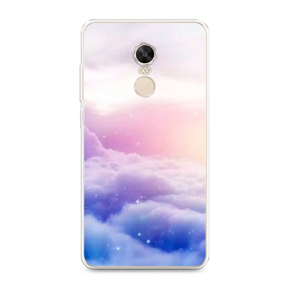

Чехол на Xiaomi Redmi Note 4X "Небеса", Голубой;белый;розовый, 31950-2