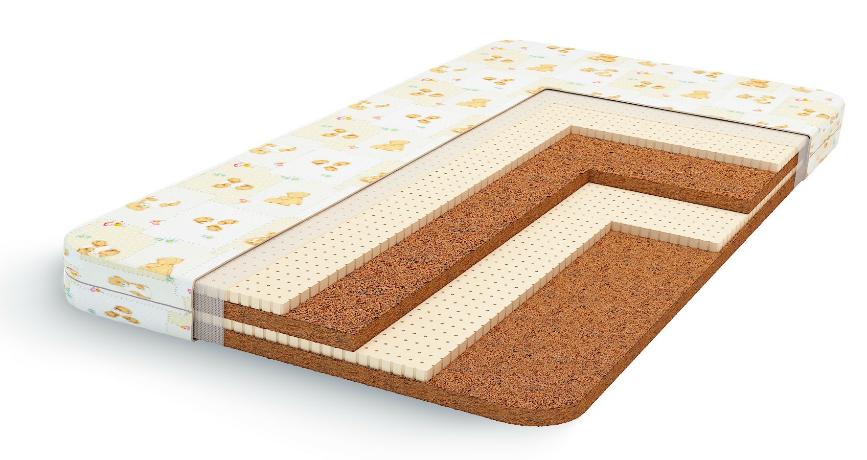 

Матрас Lonax Baby Fusion Light 60х120, Белый, Baby Fusion Light