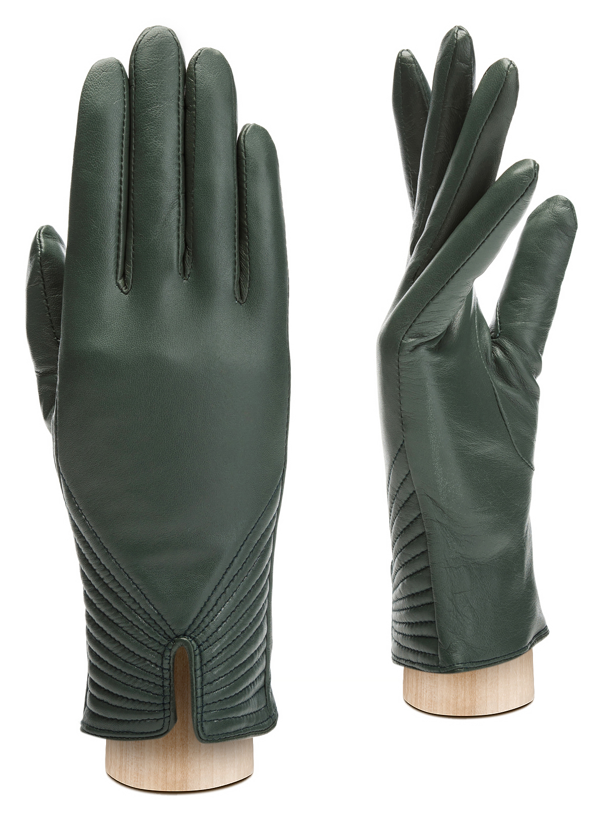 

Перчатки женские Labbra LB-0903 серо-зеленые р. 6, Зеленый, LB-0903