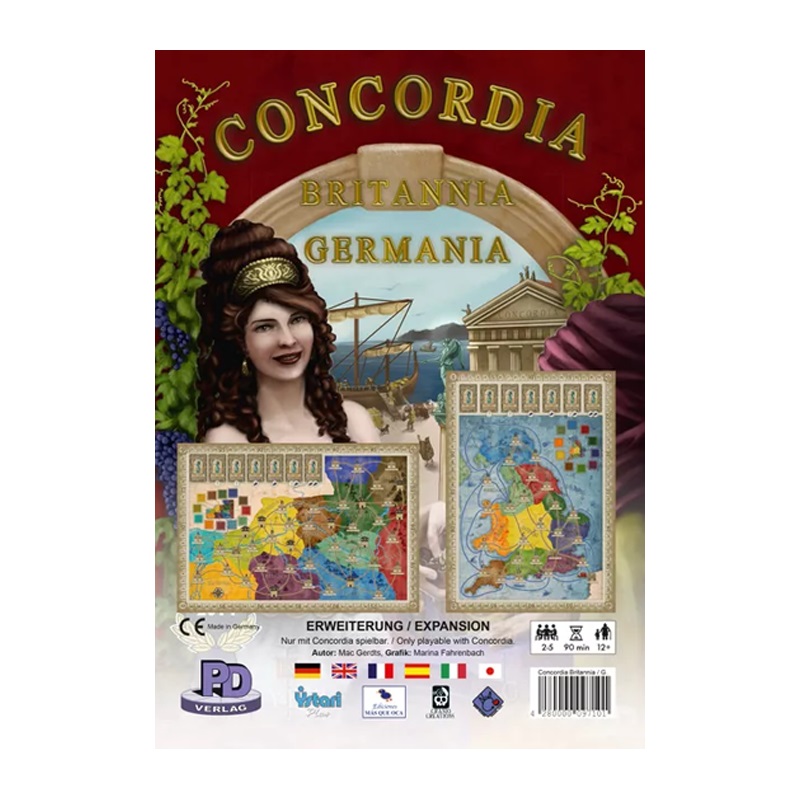 Настольная игра PD Verlag Concordia: Britannia/Germania (Конкордия: Британия/Германия) bella германия