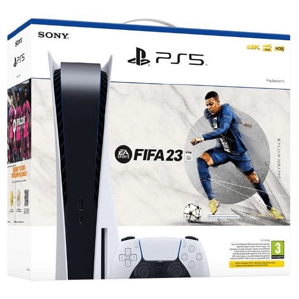 фото Игровая приставка sony playstation 5 + игра fifa 23