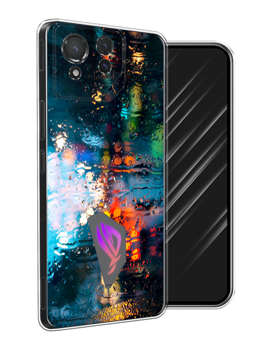 

Чехол Awog на Asus ROG Phone 8 "Абстракция 28", Бирюзовый, 45150-1