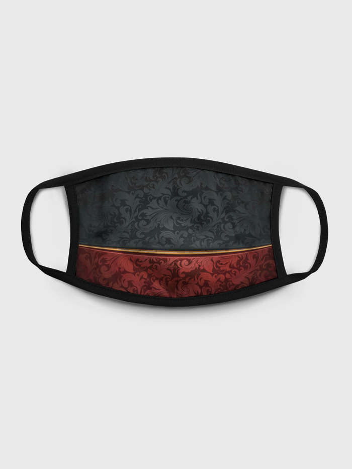 

Многоразовая маска унисекс Burnettie Узоры Black And Red, Разноцветный, Узоры Black And Red