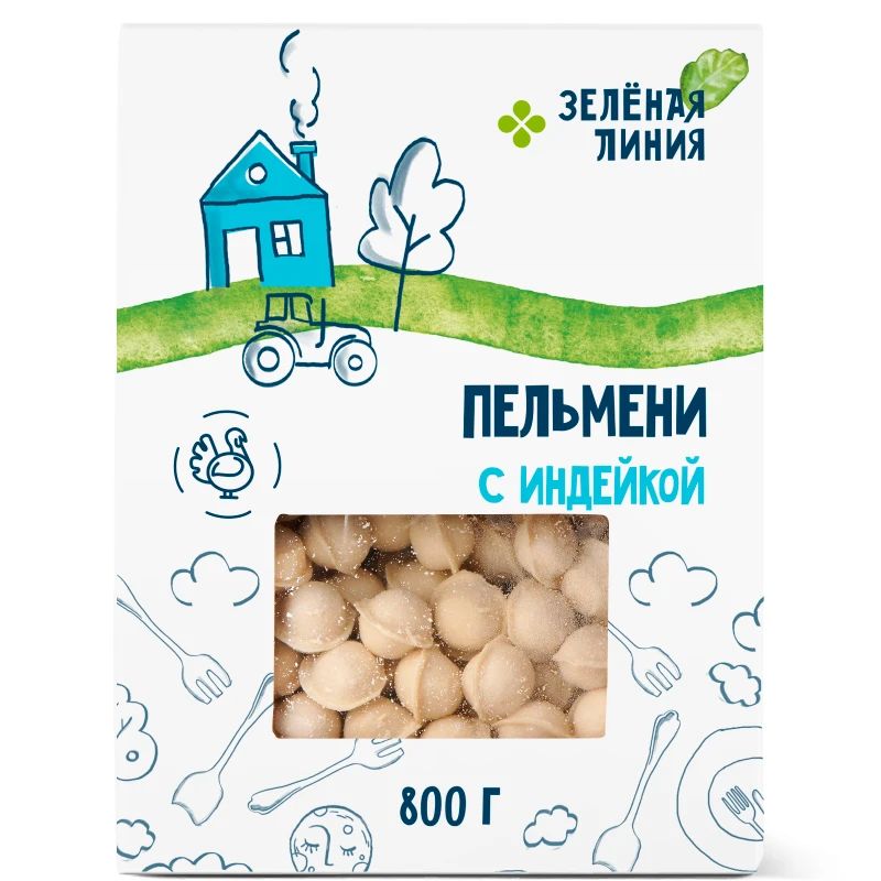 Пельмени Вкус & Польза c индейкой 800 г