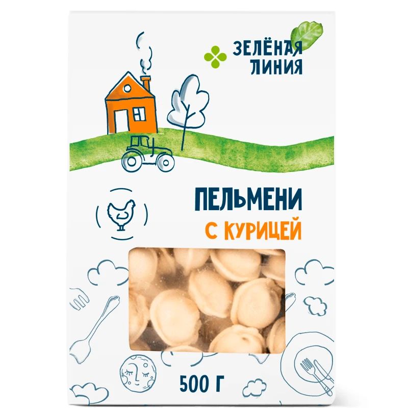 Пельмени Вкус & Польза c курицей 500 г