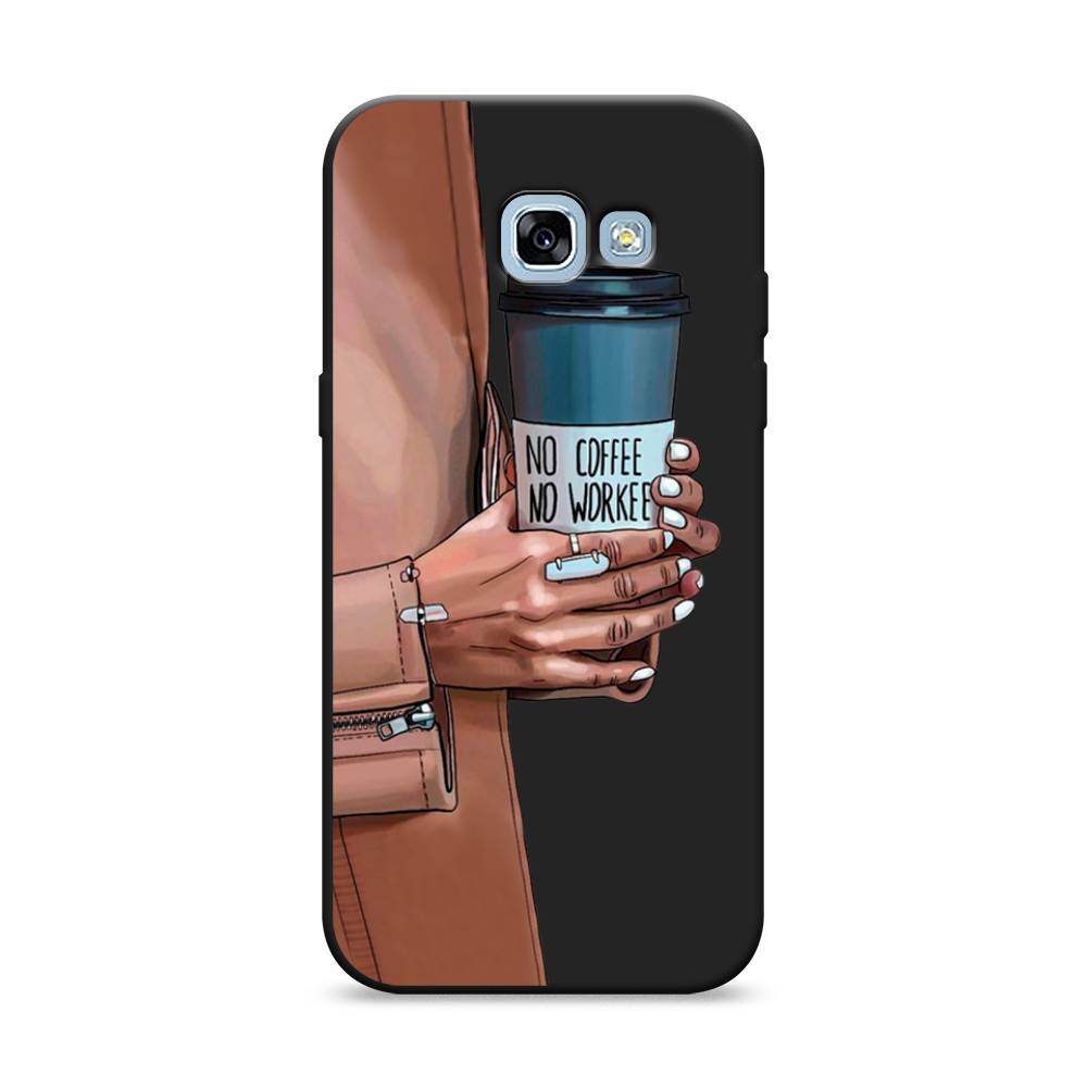 

Чехол Awog на Samsung Galaxy A5 2017 / Самсунг A5 2017 "No coffee", Коричневый;серый, 20652-1