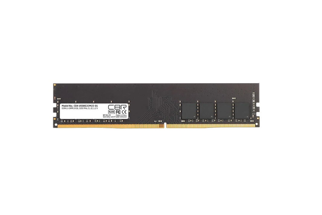 

Оперативная память CBR (CD4-US08G32M22-01), DDR4 1x8Gb, 3200MHz