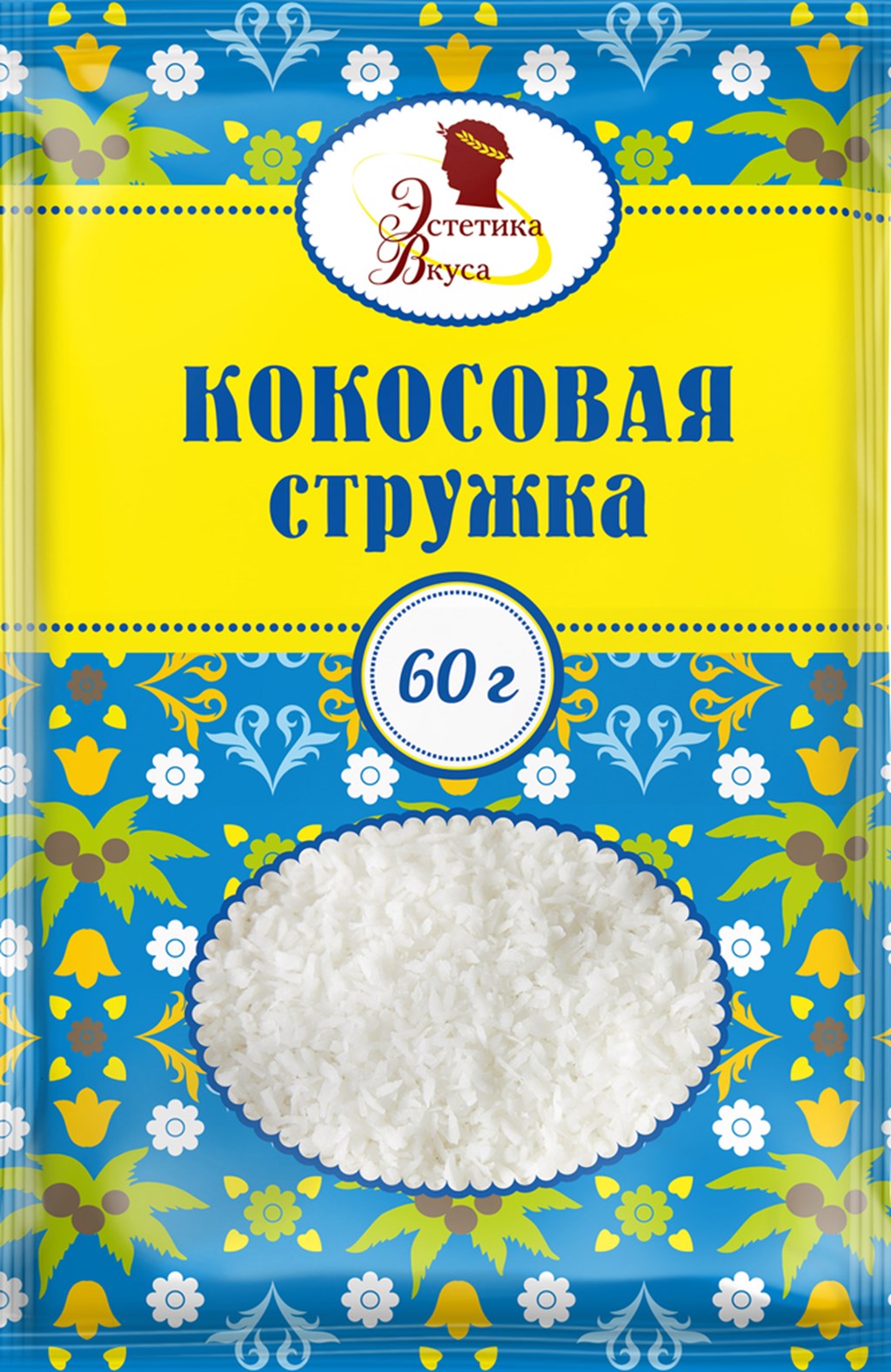 Кокосовая стружка Эстетика вкуса 60 г