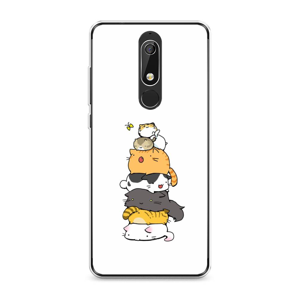 

Чехол Awog "Бутерброд из котиков" для Nokia 5.1, 121750-10