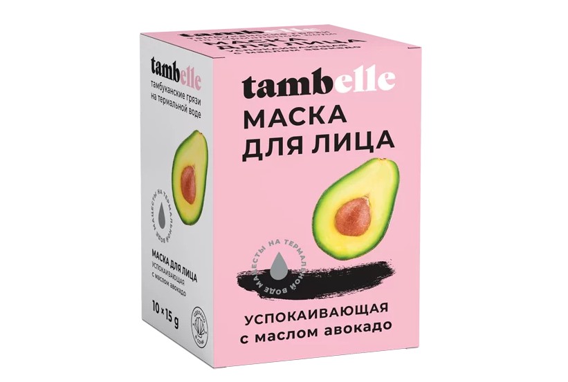 Маска Tambelle в саше Успокаивающая для лица 15 г