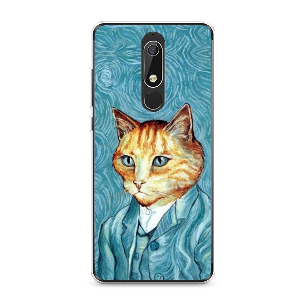 

Чехол Awog "Кот Ван Гог" для Nokia 5.1, 121750-2