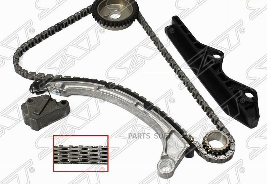 

Комплект Цепи Грм Nissan Cr10de/Cr12de/Cr14de 02- Sat арт. TK-NS232-G