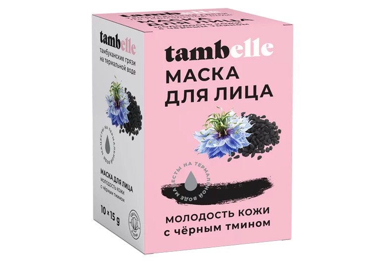 

Маска Tambelle в саше Молодость кожи для лица коробка 15г х 10шт.