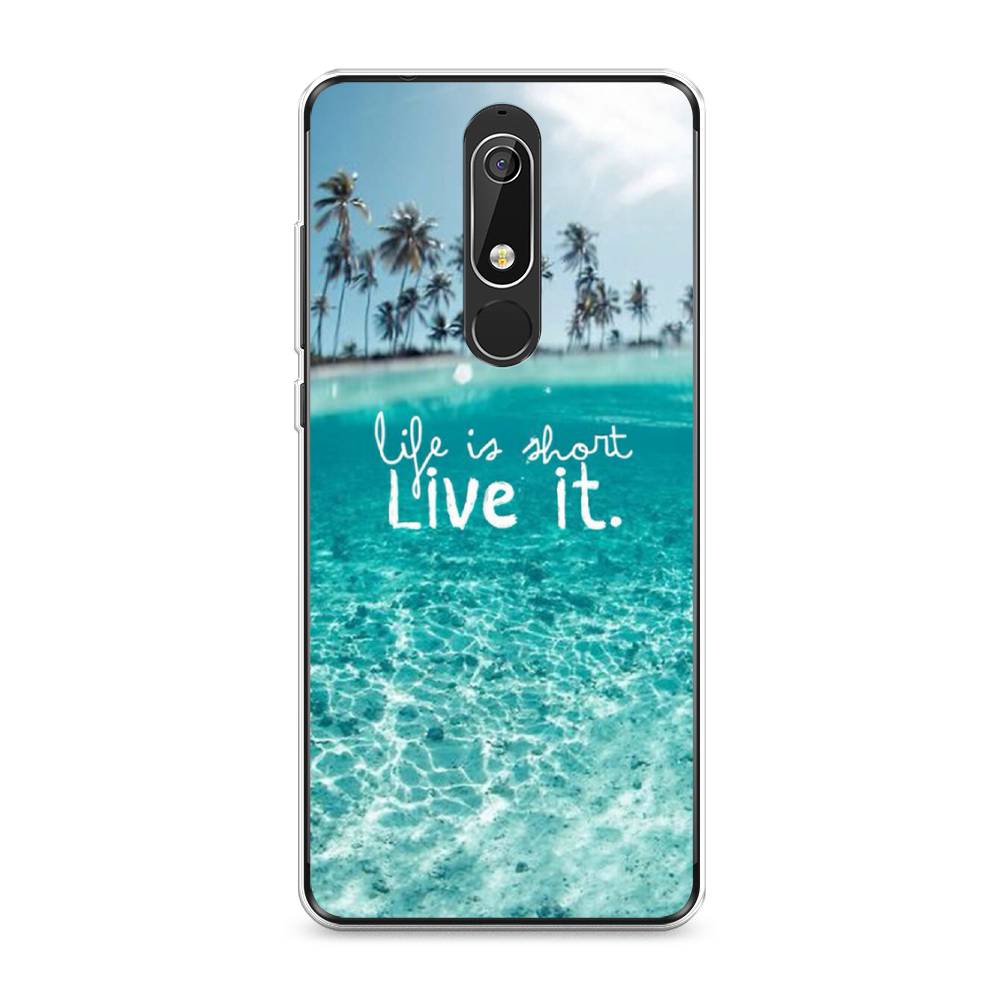 

Чехол Awog "Live it" для Nokia 5.1, 121750-7